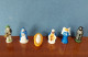 Lot De 18 Fèves Anciennes SANTONS Pour Crèche - Fait Main - Année 1985-1990 - Anciennes