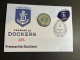 (coin Cover B 5-5-2023) Australia AFL & AFLW (2023) $1.00 Coin (special Cover With AFL Matching Stamp) Fremantle Dockers - Dollar