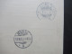 Delcampe - Schweden 1900 Ganzsache / Doppelkarte Tio Öre Frageteil Gestempelt Helsingborg - Braunschweig Weitergeleitet Nach Marne - Interi Postali