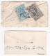 Enveloppe De 1953 Et Carte De Visite , 2 Timbres - Briefe U. Dokumente