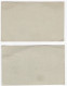2 Cartes Postales Préaffranchies , Chine 10 Cents Rose Surchargé 4 Cents, Non Voyagée, Scan Recto Verso - Covers & Documents