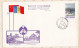 Delcampe - Chine 1985 , 3 Lettres 1er Jour Et Carte Postale L'exposition Philatélique Chino- Romane, Scan Recto Verso - Brieven En Documenten