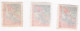 Chine 1949 , Variété Variety , 3 Timbres Neufs , Défauts Impressions , Scan Recto Verso - Ungebraucht