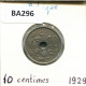 10 CENTIMES 1929 FRENCH Text BÉLGICA BELGIUM Moneda #BA296.E - 10 Cent