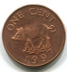 1 CENT 1997 BERMUDA Moneda UNC #W11469.E - Bermuda