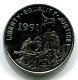 10 CENTS 1997 ERITREA UNC Bird Ostrich Moneda #W11365.E - Erythrée