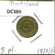 5 PFENNIG 1971 J BRD ALEMANIA Moneda GERMANY #DC384.E - 5 Pfennig