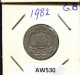 20 PENCE 1982 UK GBAN BRETAÑA GREAT BRITAIN Moneda #AW530.E - 20 Pence