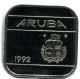 50 CENTS 1992 ARUBA Pièce (From BU Mint Set) #AH058.F - Aruba