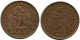 2 CENTIMES 1919 FRENCH Text BELGIUM Coin #BA432.U - 2 Cents