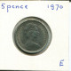 5 PENCE 1970 UK GROßBRITANNIEN GREAT BRITAIN Münze #AX019.D - Other & Unclassified