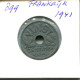 20 CENTIMES 1941 FRANKREICH FRANCE Französisch Münze #AN158.D - 50 Centimes