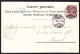 1898 Mit Bahnpost Gelaufene Werbe-Hotel Karte. Hotel Und Pension Bönigen. Blauer Kastenstempel BÖNIGEN - Bönigen