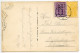 Austria 1924 Postcard - Laxenburg, Franzensburg Mit Teich Im Schlosspark; 500k. & 1000k. Stamps; Mödling Postmark - Laxenburg