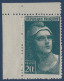 FRANCE Marianne De GANDON N°730a** 20FR Vert FAUX D'ITALIE CDFeuille TTB Signé A.JACQUART (maison CALVES) - Unused Stamps