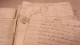 Delcampe - ABZAC CHARENTE GROS LOT MANUSCRITS  XVIII EME FAMILLE LAGRANGE MAITRE DE FORGES A ETUDIER CACHETS , Extraits Genealogie - Manuskripte