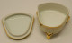 Delcampe - -JOLIE ANCIENNE BOITE BONBONNIERE PORCELAINE LIMOGES Marquis Marquise 3 Pieds  E - Limoges (FRA)