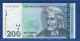 LITHUANIA - P.63 – 200 Litų 1997 UNC, S/n AJ7078087 - Litauen