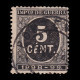 Alfonso XIII.1898.CIFRA.5c.Matasello PONTEVEDRA.EDIFIL 236 - Usados