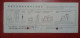 1996 AIR CHINA AIRLINES PASSENGER TICKET AND BAGGAGE CHECK WITH AIRPORT REVENUE FEE - Tickets