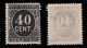 Alfonso XIII.1898.CIFRA.40c.Nuevo(*).CENTRADO.Alemany 26 - Nuevos