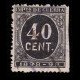 Alfonso XIII.1898.CIFRA.40c.Cancelación Manual.Alemany 26 - Usados