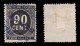 Alfonso XIII.1898.CIFRA.90c.Uso Fiscal.Alemany 30 - Usados