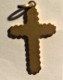 Ancien Pendentif - Religieux Croix Plaqué Or - Pendants