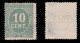 Alfonso XIII.1897.CIFRA Verde.10c.Nuevo(*).EDIFIL 233 - Nuevos
