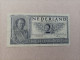 Billete De Holanda De 2 Gulden, Año 1949 - A Identifier