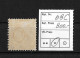 1891 - 1898 STEHENDE HELVETIA   13 Zähne Senkrecht Kontrollzeichen Form A  ►SBK-68C* / CHF 800.- Einwandfreier Zustand◄ - Unused Stamps