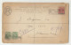 South Africa ZA Republiek Postal Stationery Registered Letter Cover Posted 1900 B230510 - New Republic (1886-1887)