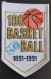 NBA 1891 - 1991 BASKETBALL CENTENNIAL Patch - Otros & Sin Clasificación