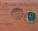 R.S.I.  -#-  1944 GREZZANA 25 CENT FASCIETTO - Strafport