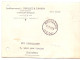 Carte-postale Etablissements L. Devillez & Camion Avec Empreinte Machine Faible 90c Bouillon 1949 - ...-1959