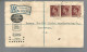 58006)  Great Britain Registered Glasgow 1937  To US Postmark Cancel Sealing Wax - Briefe U. Dokumente