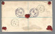 58007)  Great Britain Registered Glasgow 1937  To US Postmark Cancel Sealing Wax - Briefe U. Dokumente