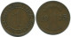 1 REICHSPFENNIG 1925 A ALLEMAGNE Pièce GERMANY #AE227.F - 1 Rentenpfennig & 1 Reichspfennig