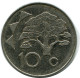 10 DOLLARS 1998 NAMIBIA Coin #AP913.U - Namibie