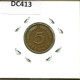 5 PFENNIG 1979 D WEST & UNIFIED GERMANY Coin #DC413.U - 5 Pfennig