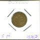 5 PFENNIG 1979 D WEST & UNIFIED GERMANY Coin #DC413.U - 5 Pfennig