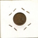 HALF PENNY 1974 UK GROßBRITANNIEN GREAT BRITAIN Münze #AW167.D - 1/2 Penny & 1/2 New Penny