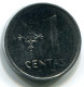 2 CENTAI 1991 LITAUEN LITHUANIA UNC Münze #W10904.D - Litouwen