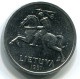 2 CENTAI 1991 LITAUEN LITHUANIA UNC Münze #W10904.D - Lituanie