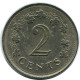 2 CENTS 1977 MALTA Moneda #AZ303.E - Malta