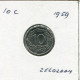 10 CENTIMOS 1959 ESPAÑA Moneda SPAIN #AR822.E - 10 Centiemen