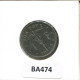 1 FRANC 1929 FRENCH Text BÉLGICA BELGIUM Moneda #BA474.E - 1 Frank