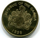 10 BUTUT 1998 GAMBIA UNC Cluster Of Peanuts Moneda #W11106.E - Gambia