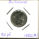 50 PFENNIG 1982 D BRD ALEMANIA Moneda GERMANY #DB603.E - 50 Pfennig