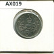 5 PENCE 1970 UK GBAN BRETAÑA GREAT BRITAIN Moneda #AX019.E - Andere & Zonder Classificatie